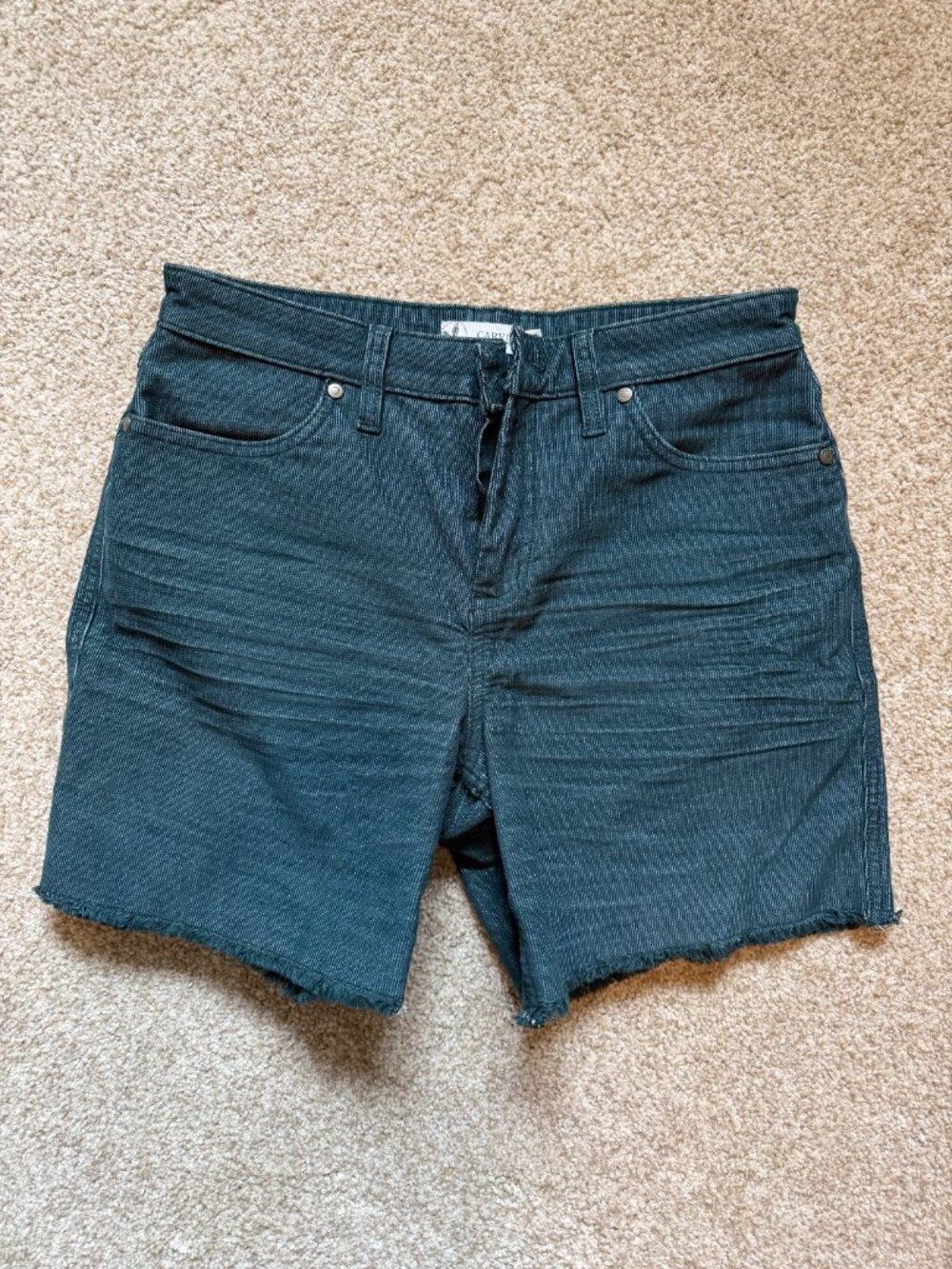 Carve Designs Oahu Shorts, High Rise, Size 2, 6" Inseam